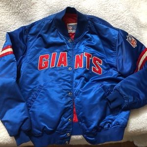 Vintage New York Giants Satin Bomber